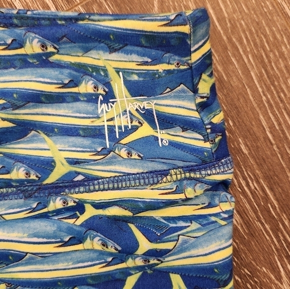 Guy Harvey Key West Fish Leggings Size Medium NWOT - Picture 4 of 8